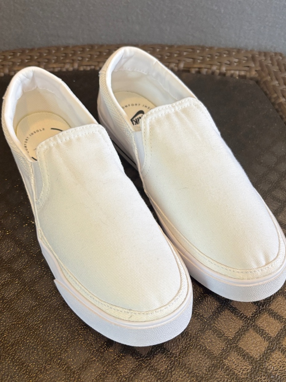 Nike Court Legacy Slip On Canvas Loafer Sneakers Size 9.5